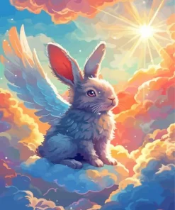 Fantasy Bunny 5D Diamond Painting