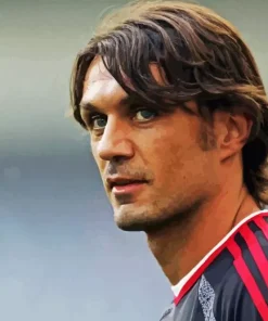 Footballer Paolo Maldini 5D Diamond Painting
