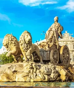 Fountain Of Cybele 5D Diamond Painting