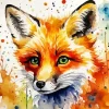 Fox Baby Art 5D Diamond Painting