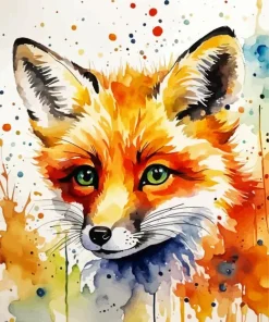 Fox Baby Art 5D Diamond Painting