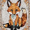 Fox Mosaic Art 5D Diamond Painting
