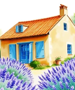 French Country House 5D Diamond Painting