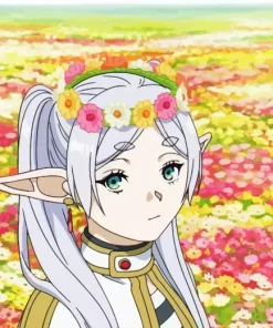 Frieren Anime 5D Diamond Painting