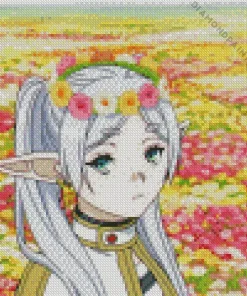 Frieren Anime 5D Diamond Painting