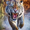 Furious Tiger Art 5D Diamond Painting