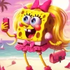 Girly Funny Spongebob 5D Diamond Painting