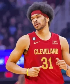 Jarrett Allen Player 5D Diamond Painting