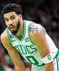 Jayson Tatum 5D Diamond Painting