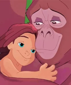 Kala Tarzan 5D Diamond Painting