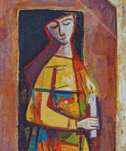 Abstract Karl Hofer 5D Diamond Painting