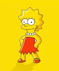 Lisa Simpson 5D Diamond Painting
