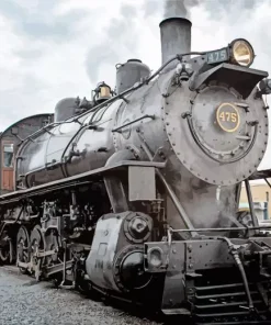 Locomotive Train 5D Diamond Painting