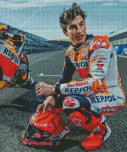 Marc Marquez 5D Diamond Painting