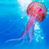 Pink Jellyfish 5D Diamond Painting