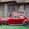 Red Bug Car 5D Diamond Painting
