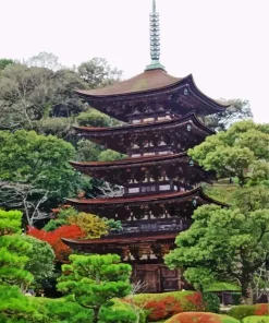 Yamaguchi Kozan Park 5D Diamond Painting