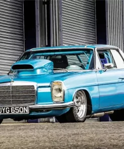 Blue C114 Mercedes 5D Diamond Painting