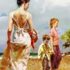 Mediterranean Breeze Pino Daeni 5D Diamond Painting