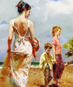 Mediterranean Breeze Pino Daeni 5D Diamond Painting