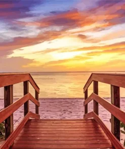 Naples Florida Beach 5D Diamond Painting