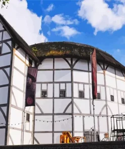 Shakespeares Theatre Globe 5D Diamond Painting
