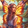 The Butterfly Fairy 5D Diamond Painting