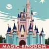 Walt Disney Orlando Florida 5D Diamond Painting