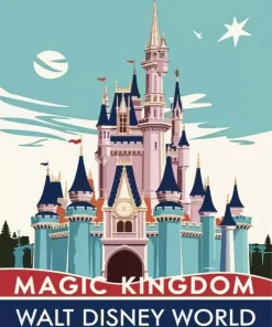 Walt Disney Orlando Florida 5D Diamond Painting