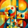 Aesthetic Geometric Abstract Art 5D Diamond Painting