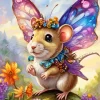 Butterfly Mouse 5D Diamond Painting