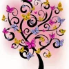 Butterfly Tree 5D Diamond Painting