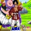 Buu And Mr Satan 5D Diamond Painting