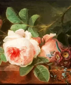 Cabbage Rose 5D Diamond Painting