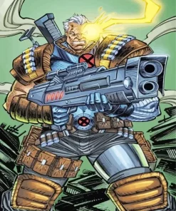 Cable X Men 5D Diamond Painting