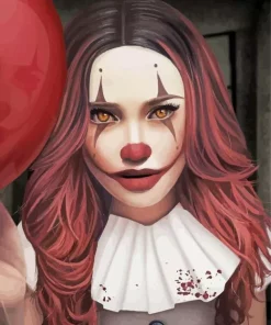Clown Girl 5D Diamond Painting