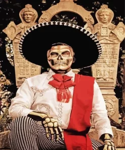 Gangster Day Of The Dead 5D Diamond Painting