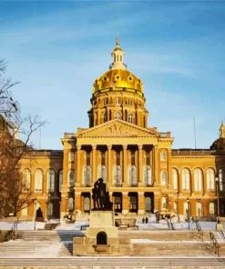 Iowa State Capitol 5D Diamond Painting