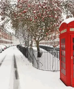 London Snow 5D Diamond Painting