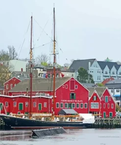 Lunenburg Canada 5D Diamond Painting