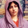Lycinna By John William Godward 5D Diamond Painting