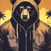 Mafia Bear 5D Diamond Painting
