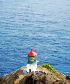 Makapuu Point Lighthouse Trail 5D Diamond Painting