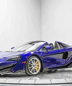 Purple Mclaren Car 5D Diamond Painting