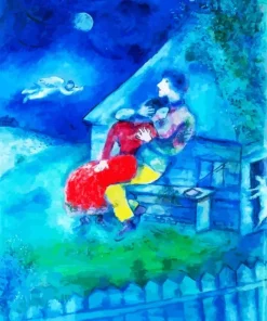 The Lovers Marc Chagall 5D Diamond Painting