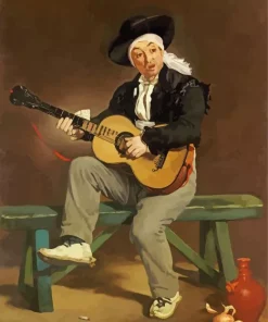 The Spanish Singer By Edouard Manet 5D Diamond Painting
