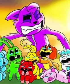 Catnap Characters 5D Diamond Painting