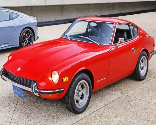 1972 nissan Z Diamond Paints 1972 Nissan Z 5D Diamond Painting