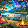 Caravan Camp 5D Diamond Painting