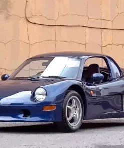 Dark Blue Car Zz 5D Diamond Painting